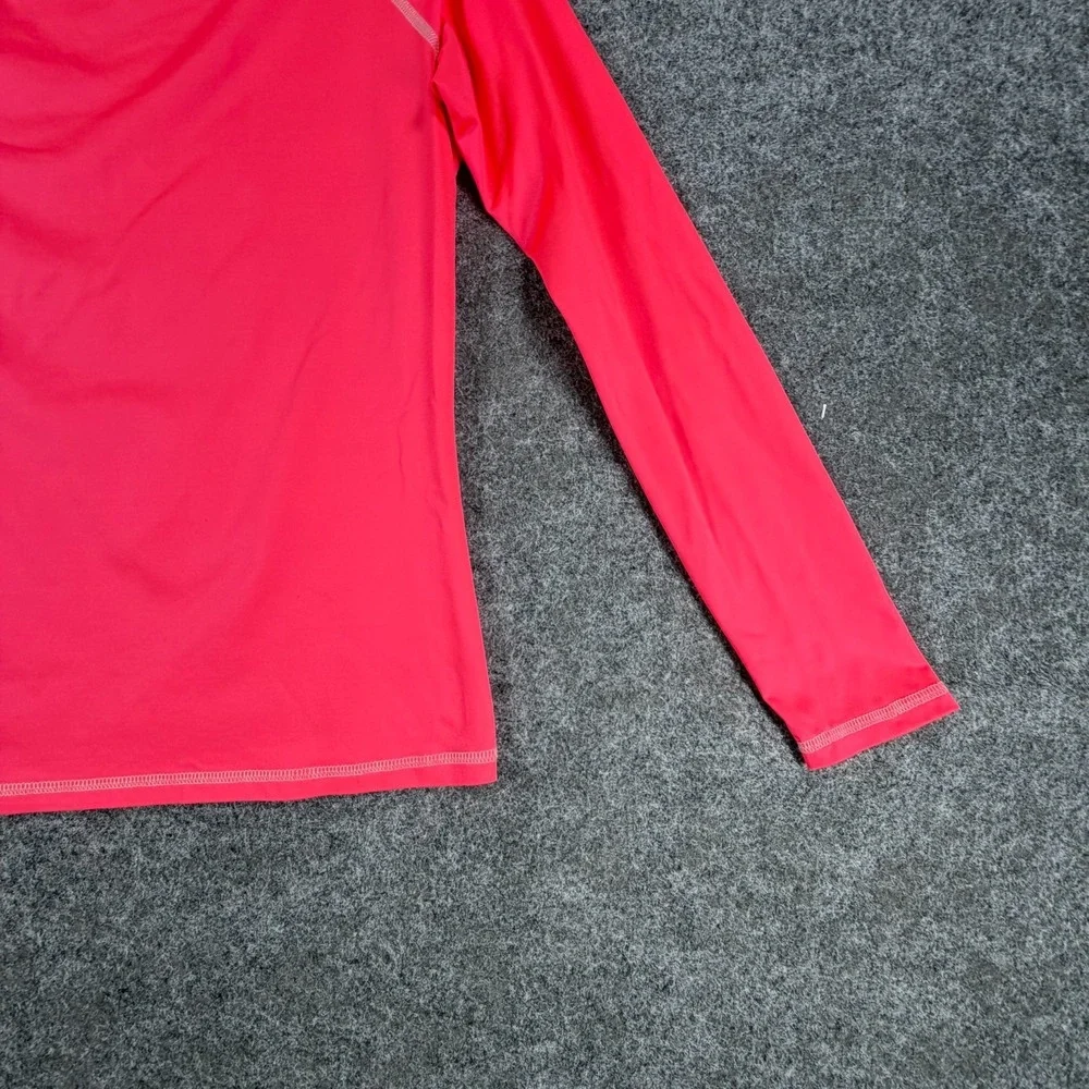 Billabong Rash Guard Swim Shirt Womens Coral Reef Bare Lady Long-Sleeve Crewneck